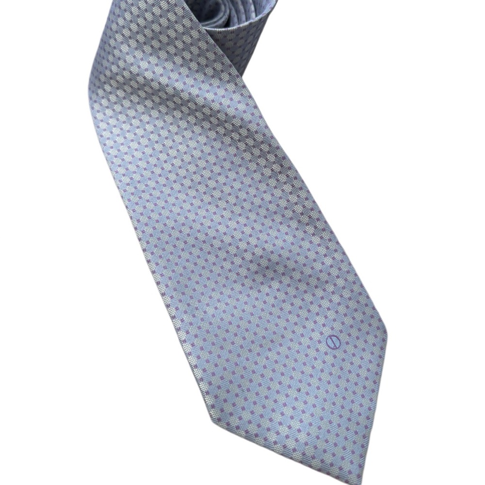 Alfred Dunhill Purple Gray Men's Silk Tie *Made in England*